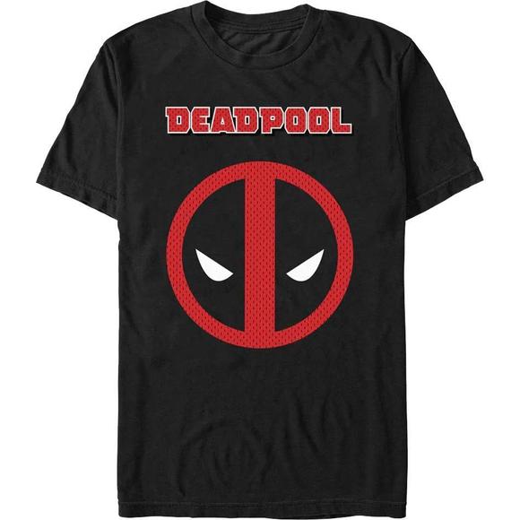 Other - Deadpool Faux Jersey Logo Marvel Comics Tshirt